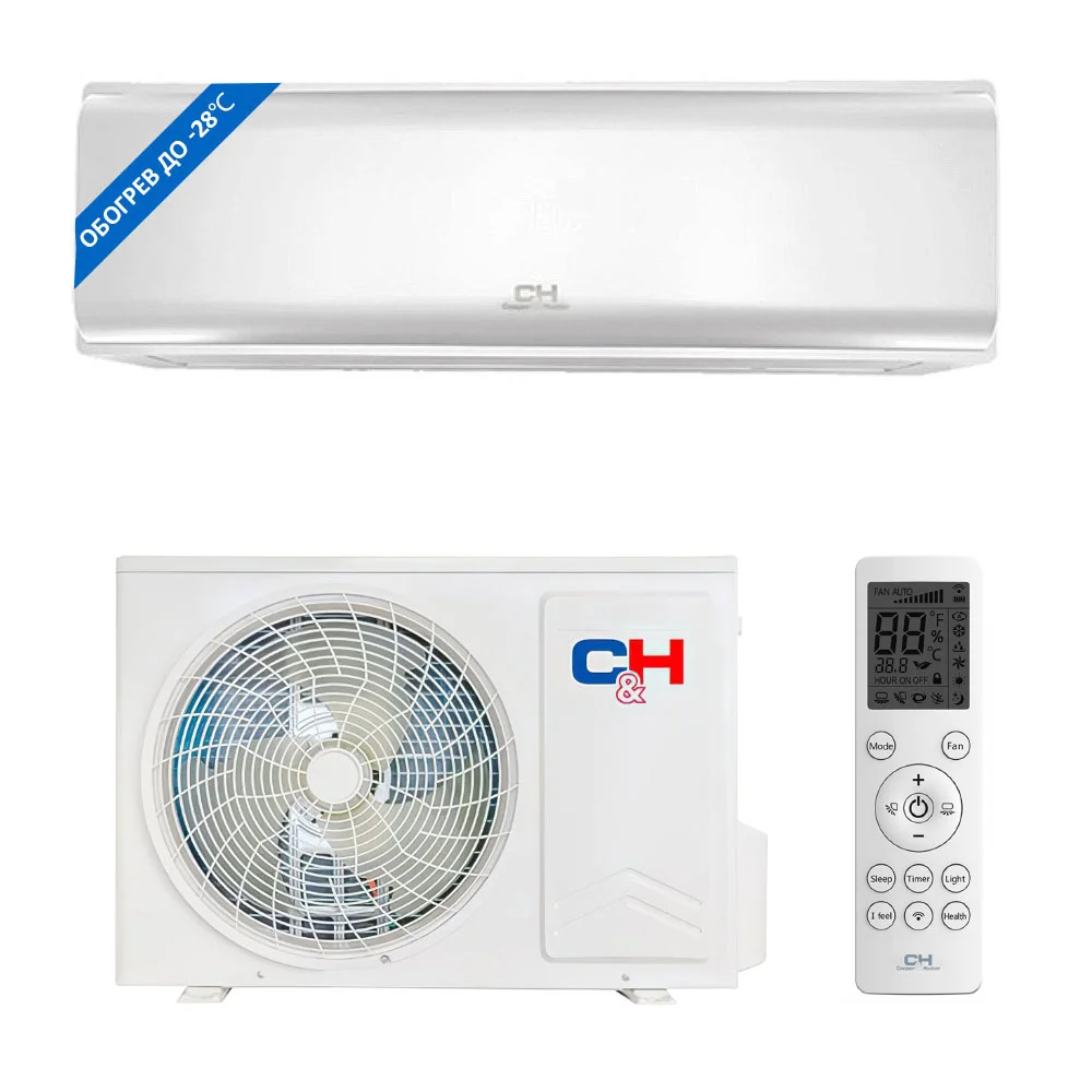 Кондиционер Cooper&Hunter Nordic Premium Inverter CH-S09FTXN-PW - в Гомеле 3 klimat montazh kondi 12