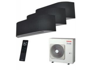 Мульти-сплит система Toshiba RAS-B10N4KVRG-E x 2 + RAS-B13N4KVRG-E / RAS-3M26U2AVG-E climate-montazh.by