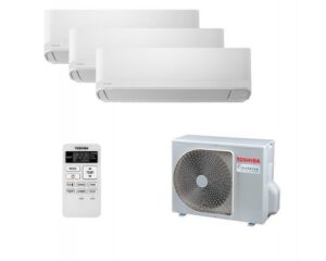 Мульти-сплит система Toshiba RAS-B10J2KVG-E x 3 / RAS-3M26U2AVG-E climate-montazh.by