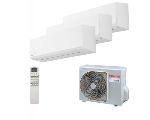 Мульти-сплит система Toshiba RAS-B07J2KVSG-E x 3 / RAS-3M18U2AVG-E - в Гомеле 2 Мульти-сплит система Toshiba RAS-B07J2KVSG-E x 3 / RAS-3M18U2AVG-E climate-montazh.by 2