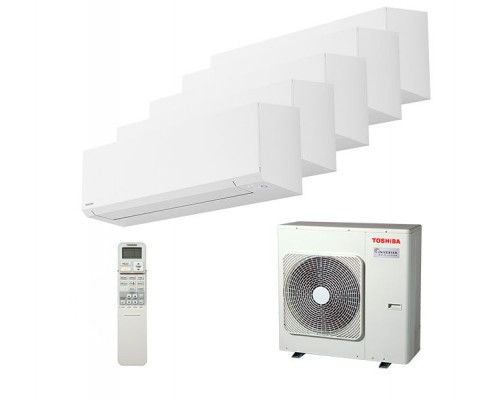 Мульти-сплит система Toshiba RAS-B07J2KVSG-E x 5 / RAS-5M34U2AVG-E - в Гомеле 2 Мульти-сплит система Toshiba RAS-B07J2KVSG-E x 5 / RAS-5M34U2AVG-E climate-montazh.by 2