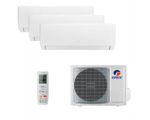 Мульти-сплит система Gree GWH09AGAXA-K6DNA4C/I + GWH12AGBXB-K6DNA4C/I + GWH18AGD-K6DNA4D/I / GWHD(28)NK6OO (LC)(LH) climate-montazh.by