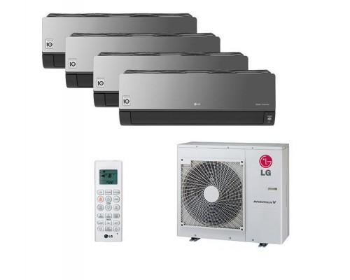 Мульти-сплит система LG AM07BP x 4 / MU4M25 - в Гомеле 2 Мульти-сплит система LG AM07BP x 4 / MU4M25 climate-montazh.by 2