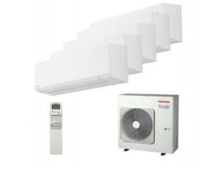 Мульти-сплит система Toshiba RAS-B07J2KVSG-E x 5 / RAS-5M34U2AVG-E climate-montazh.by
