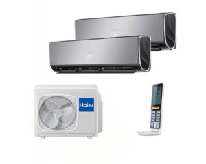Мульти-сплит система Haier AS12NS6ERA-B x 2 / 3U24GS1ERA(N) climate-montazh.by