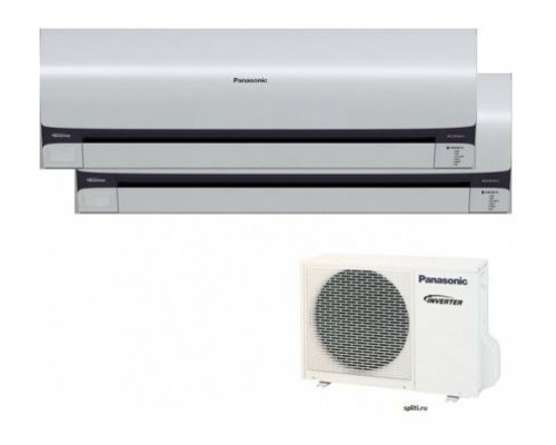 Мульти-сплит система Panasonic CS-E7RKDWх2 / CU-2E15PBD - в Гомеле 2 Мульти-сплит система Panasonic CS-E7RKDWх2 / CU-2E15PBD climate-montazh.by 2