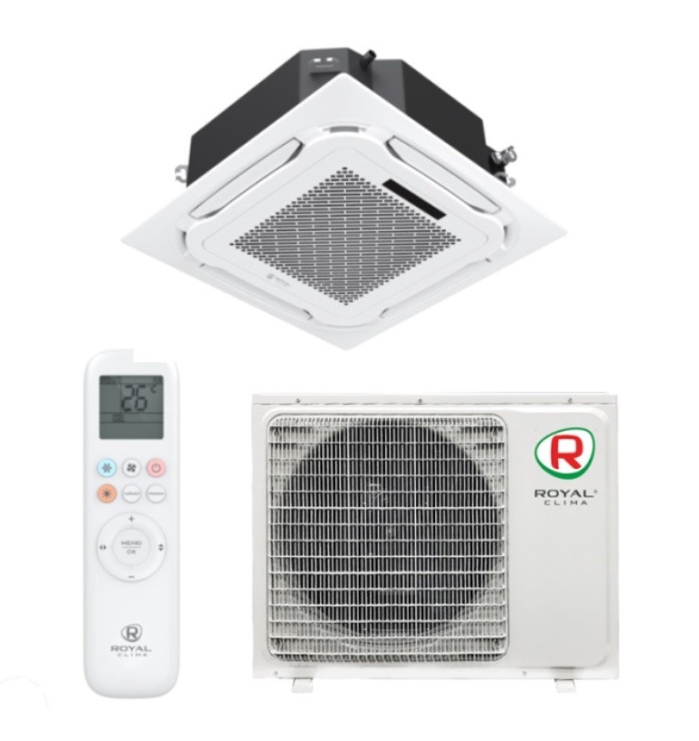 Кассетный кондиционер Royal Clima CO-4C 18HNX/CO-E 18HNX/CO-4C/pan8D1 - в Гомеле 2 Кассетный кондиционер Royal Clima CO-4C 18HNX/CO-E 18HNX/CO-4C/pan8D1 climate-montazh.by 2