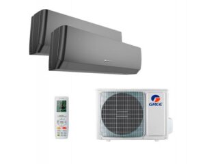 Мульти-сплит система Gree GWH09AGCXB-K6DNA4F/I + GWH12AGC-K6DNA4F/I / GWHD(18)NK6OO (LCLH) climate-montazh.by