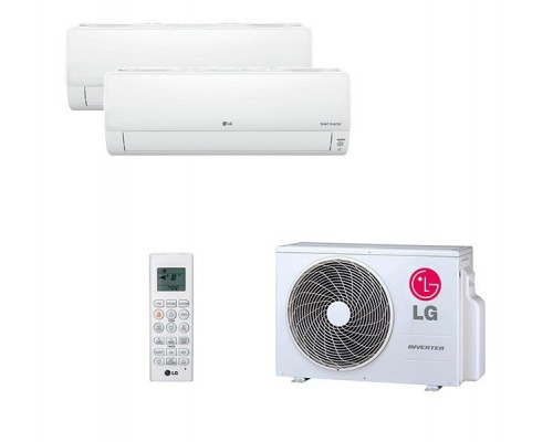 Мульти-сплит система LG DM07RP x 2 / MU2M15 - в Гомеле 2 Мульти-сплит система LG DM07RP x 2 / MU2M15 climate-montazh.by 2