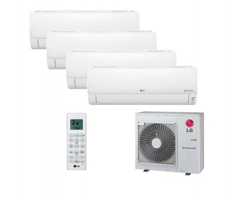 Мульти-сплит система LG DM07RP x 4 / MU4M25 - в Гомеле 2 Мульти-сплит система LG DM07RP x 4 / MU4M25 climate-montazh.by 2