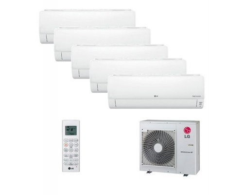 Мульти-сплит система LG DM07RP x 5 / MU5M30 - в Гомеле 2 Мульти-сплит система LG DM07RP x 5 / MU5M30 climate-montazh.by 2
