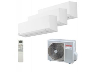 Мульти-сплит система Toshiba RAS-B07J2KVSG-E x 3 / RAS-3M18U2AVG-E climate-montazh.by