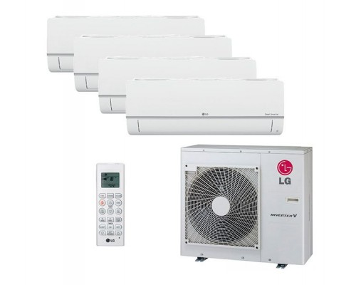 Мульти-сплит система LG PM07SP x 4 / MU4M25 - в Гомеле 2 Мульти-сплит система LG PM07SP x 4 / MU4M25 climate-montazh.by 2