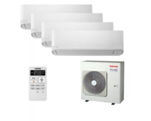 Мульти-сплит система Toshiba RAS-B07J2KVG-E x 4 / RAS-4M27U2AVG-E climate-montazh.by